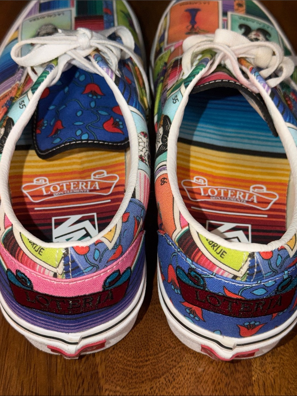 Vans Multicolor Day of the Dead Lotería Canvas Sneakers - Picture 5 of 14